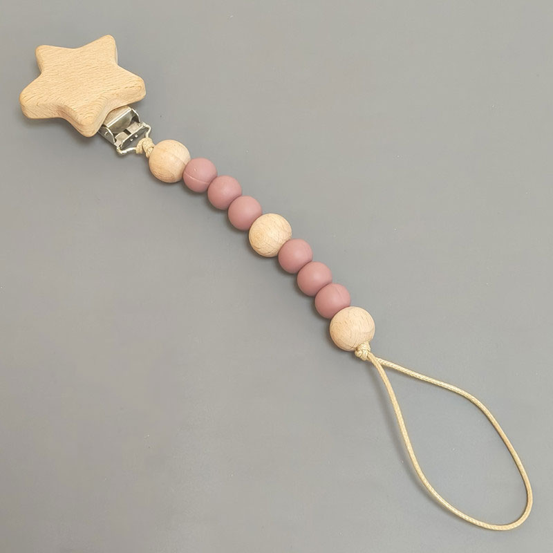 baby teething pacifier clip